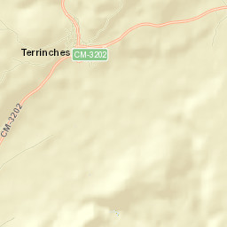 Terrinches Street Map