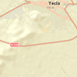 Yecla Street Map