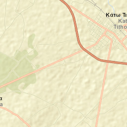 Káto Tithoréa Street Map
