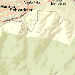 Şehzadeler Street Map