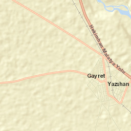Yazıhan Street Map