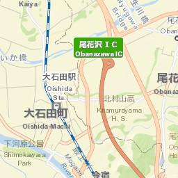 Obanazawa Street Map