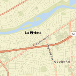 La Riviera Street Map