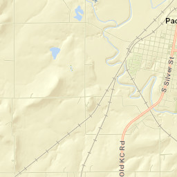 Paola Street Map