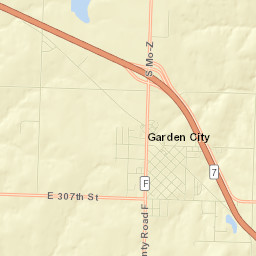 Garden City Street Map