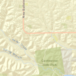 90-94 Breezeview Drive, Ballwin, MO 63021 Street Map