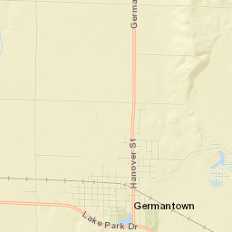 Germantown Street Map