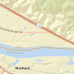 Wurtland Street Map