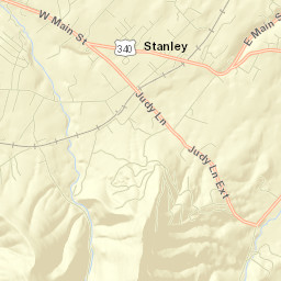 Stanley Street Map