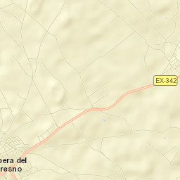 Ribera del Fresno Street Map