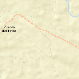 Puebla del Prior Street Map