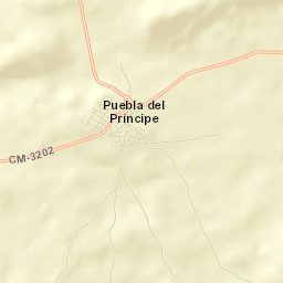 Puebla del Príncipe Street Map