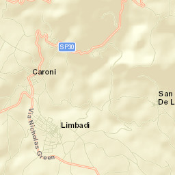 Limbadi-Caroni Street Map