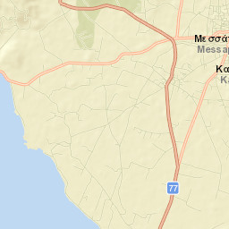 Kastélla Street Map