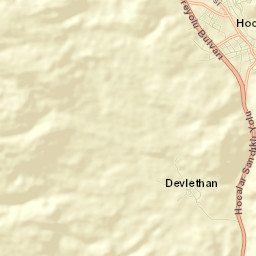 Hocalar Street Map