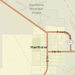 Hawthorne Street Map