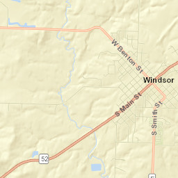 Windsor Street Map
