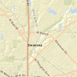 Belleville Street Map