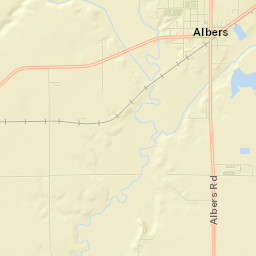 Albers Street Map