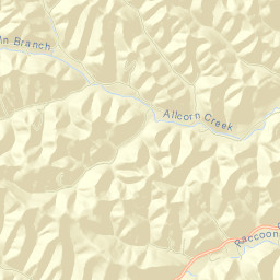 Greenup County Street Map