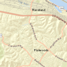 Flatwoods Street Map