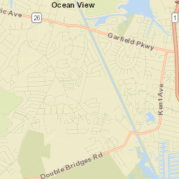 Ocean View Street Map