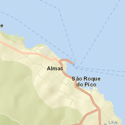 Cais do Pico Street Map