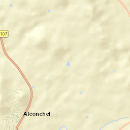Alconchel Street Map
