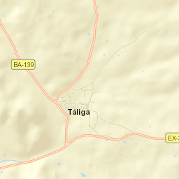 Táliga Street Map
