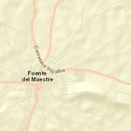 Fuente del Maestre Street Map