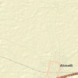 Ahmetli Street Map