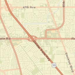 Parkway Street Map