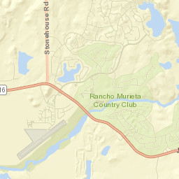 Rancho Murieta Street Map