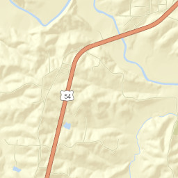 Cole County Street Map