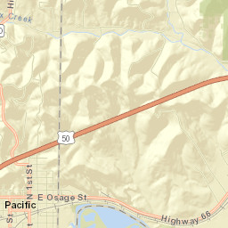 Pacific Street Map