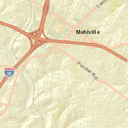 Mehlville Street Map