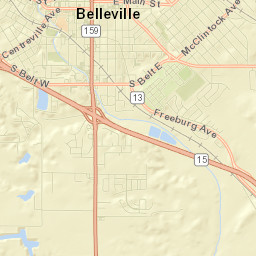 18 N Illinois St Belleville IL 62220 Street Map