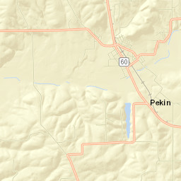 New Pekin Street Map
