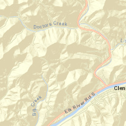 Clendenin Street Map