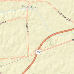 Culpeper County Street Map