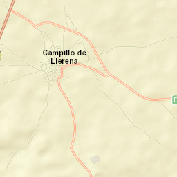 Campillo de Llerena Street Map