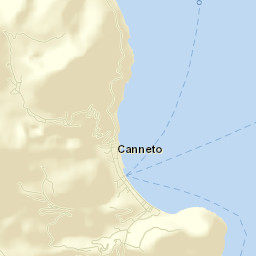 Canneto Street Map