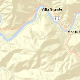Monte Rio Street Map