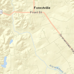 Forestville Street Map