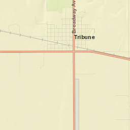 Tribune Street Map