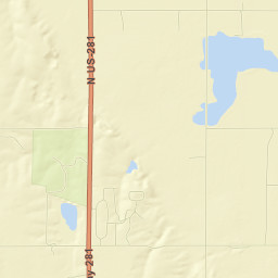 Barton County Street Map