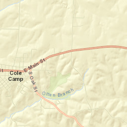 Cole Camp Street Map
