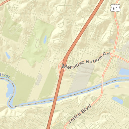 2188-2208 Riverbluff Drive Arnold MO Street Map