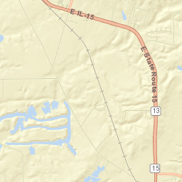 Saint Clair County Street Map