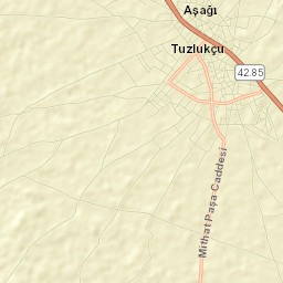Tuzlukçu Street Map